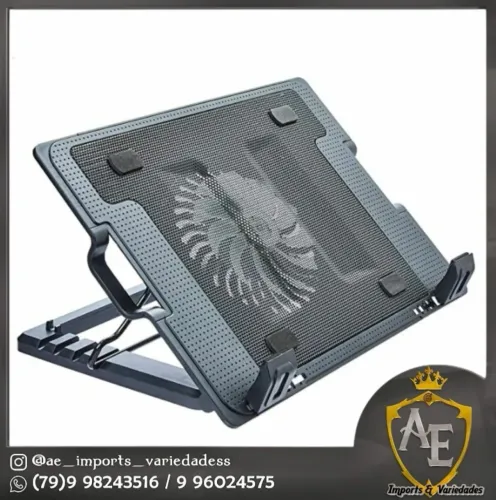 Suporte para notebook com cooler