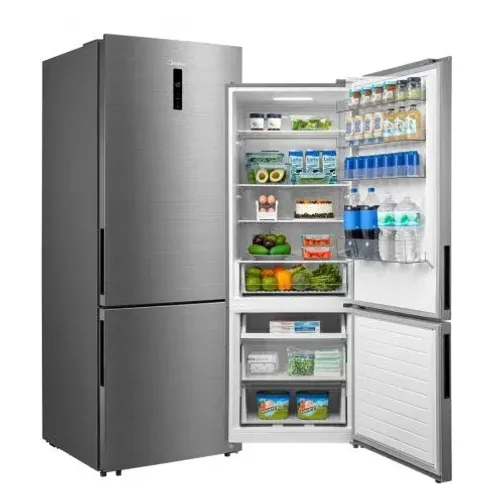 Geladeira Midea Inverse 416L Inox Frost Free Nova