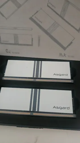 Memoria Ram Asgard 16Gb 2x8Gb 3200Mhz Rgb (Novas 12 meses de garantia)
