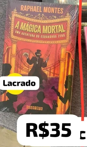 A mágica mortal Raphael Montes lacrado
