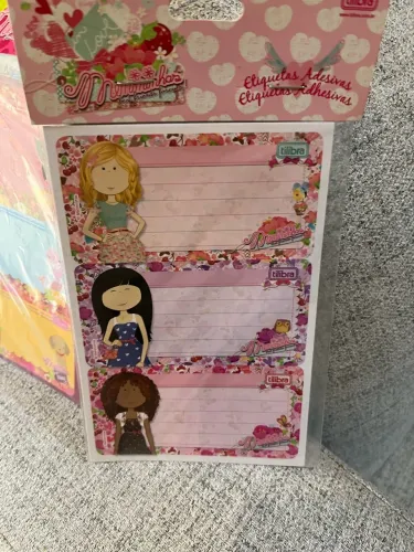 Etiquetas menininhas vintage novo 