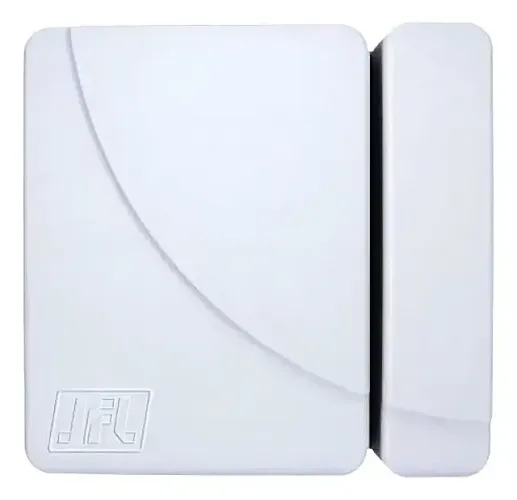 Sensor De Abertura Sem Fio JFL SHC-Fit Ultra Fino Branco - Novo