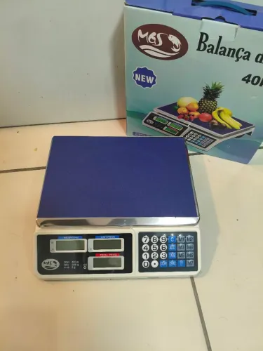 Balança digital 40 kg para mercado e rua