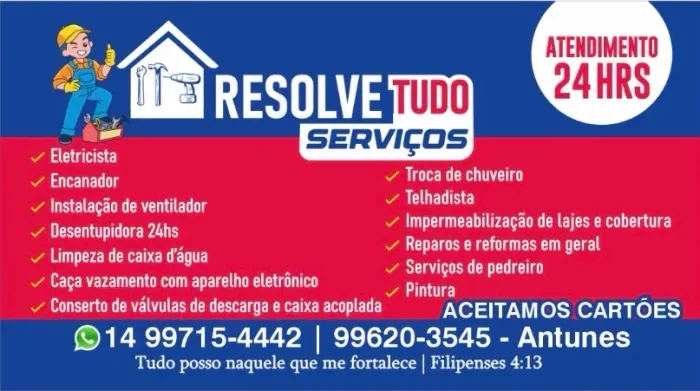 Resolve Tudo 24Hrs Bauru