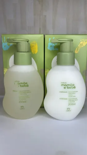 Kit mamãe e bebê | shampoo e condicionador