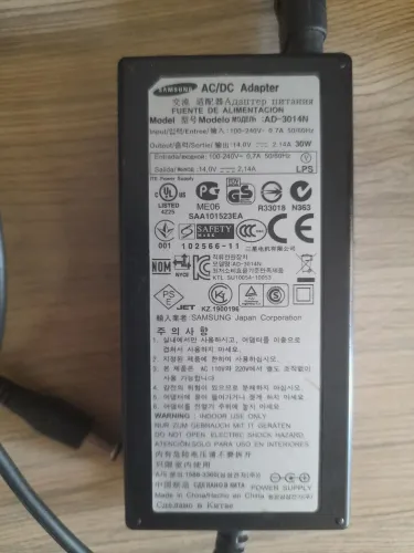 Fonte adaptador Samsung ad 3014n