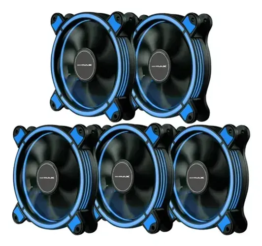 Cooler Para Gabinete Spectrum Led Azul Fan Ring 12cm Gamer