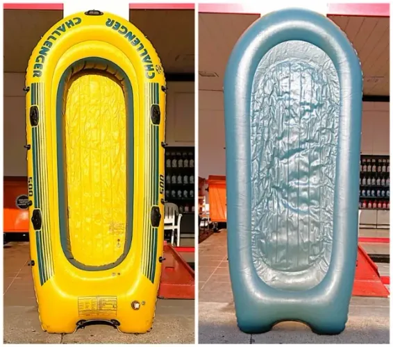 Bote Inflável INTEX modelo Challenger 500 - 1995 - Vintage - NOVO