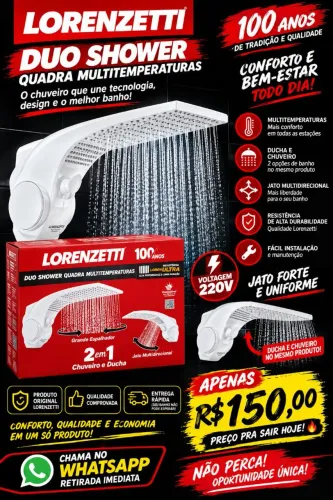 Lorenzetti Duo Shower
