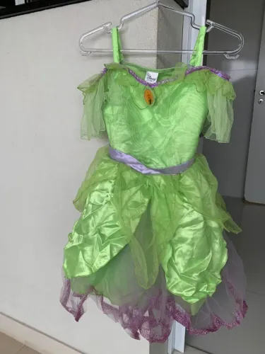 Fantasia da Tinker Bell da loja da Disney para 7/8 anos
