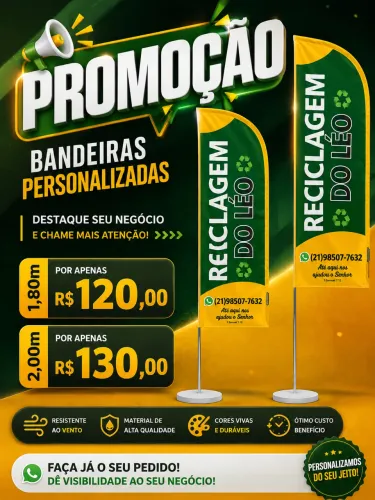 Bandeirola - Promoção Windbanner
