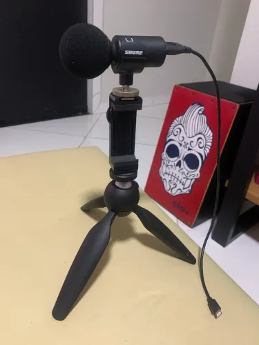 Microfone shure mv88 video kit