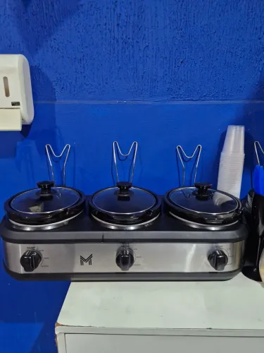 Buffet 3 potes em porcelana