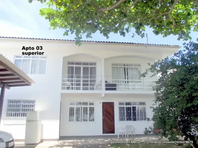 Apto de 02quartos, superior, frente ao mar na Daniela - Florianópolis - SC