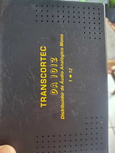 Distribuidor de áudio transcortec DA 1012 Analógico Mono