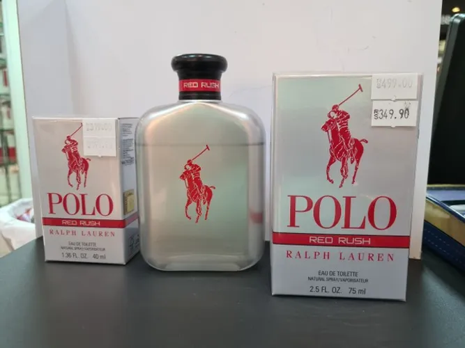 Perfum original polo red rush (lacrado)