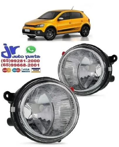 Par Farol de Milha Gol Rallye G6 2014 2015 2016 Auxiliar Neblina