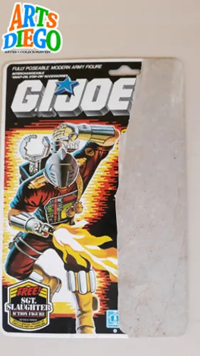 Cartela inteira Cobra BAT, da coleção GIjoe da Hasbro full card