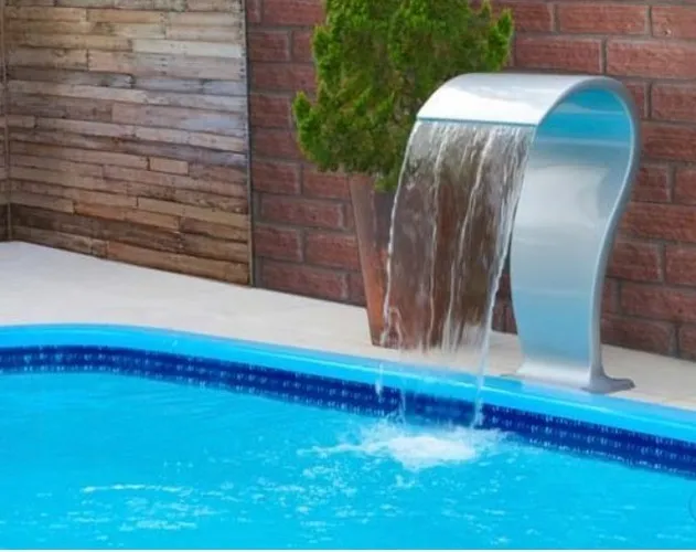 Cascata em fibra de vidro, modelo Naja - 105cm x 0,50 de lâmina - Entregamos em Brasília. 