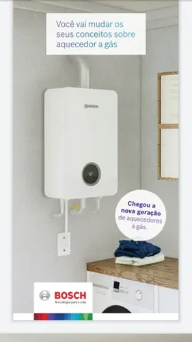Aquecedor BOSCH 2400F 20 litros 