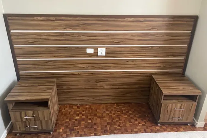 Painel para cabeceira de cama e criados