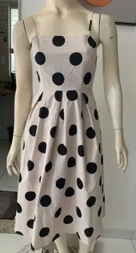 Vestido Tubinho Com Alças Reguláveis