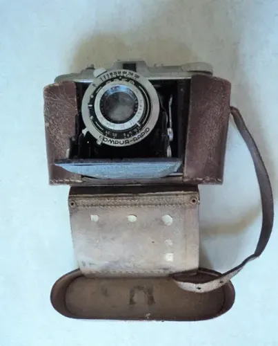 Antiga Agfa Isolette de Fole Made in Germany, ( para Colecionador, Decoração, Cenográfico)
