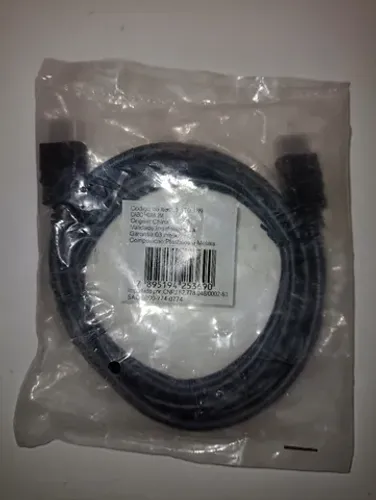 Cabo HDMI tamanho 2 metros