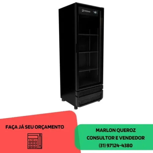 Cervejeira Imbera Porta de Vidro 569L