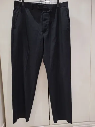Calça social preta masculina 