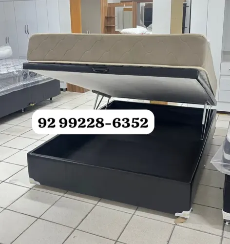 Cama Box com Baú (somente a base baú )