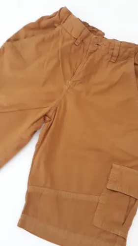 Bermuda Infantil Menino Hering Kids tam 12 cor Ocre - seminova