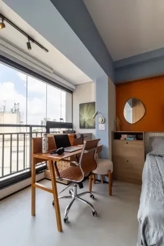 Apartamento studio para locação com 21 m² na Vila Mariana - SP