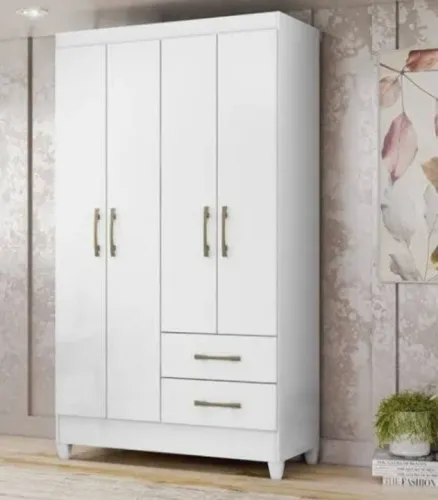 Promoção Guarda Roupa Branco 4 Portas - 14/10