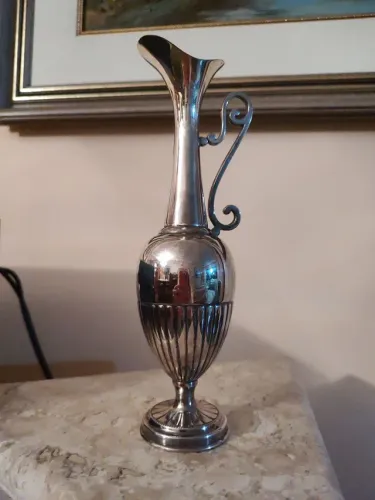 Jarro de prata eberle silver plated antiguidade