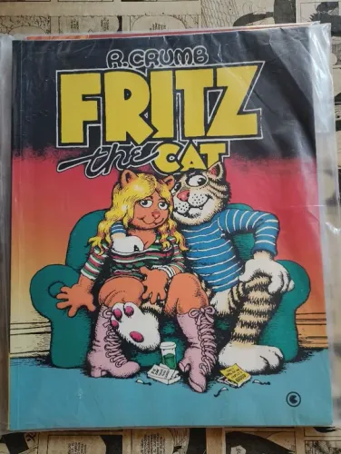 HQ Fritz The Cat R.Crumb 1° Edição Capa Cartão