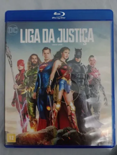 Blu-Ray. Liga de Justiça