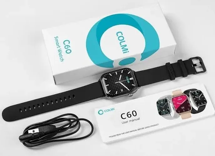 Smartwatch Colmi C60 1.9" caixa lacrada.