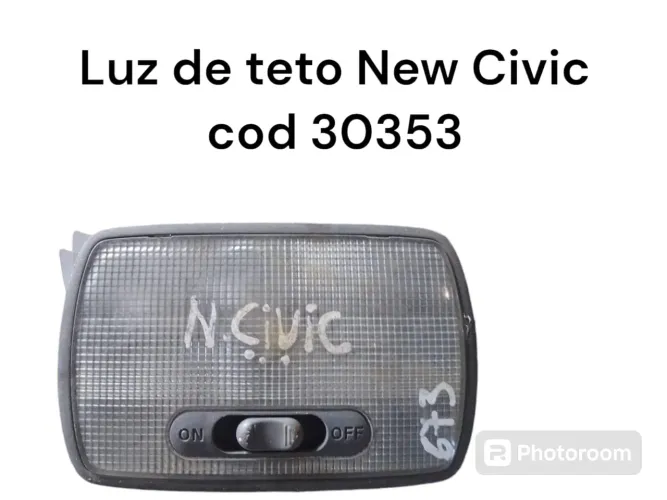 Luz De Teto Honda New Civic Cod 30353