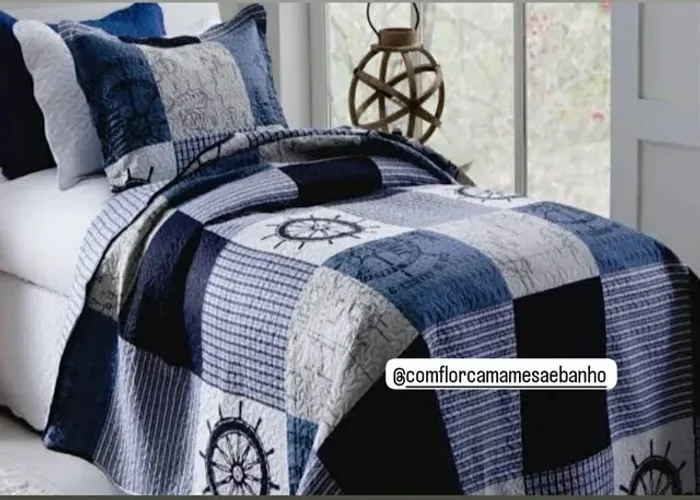 Cobreleito Cama Solteiro +1 Fronha - Entrega Grátis