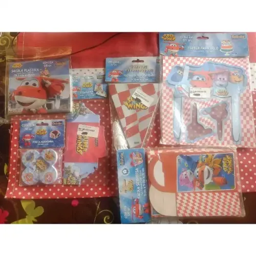 Kit Festa Super Wings - Itens Diversos (leia o anuncio)