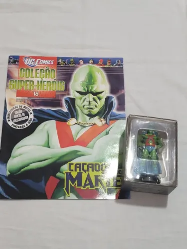 Miniatura Eaglemoss Caçador de Marte - Edição 16 com caixa e revista 