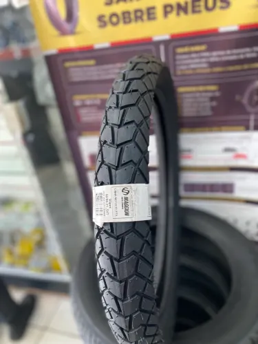 Pneu dianteiro 90/90/21 XRE/LANDER Maggion (instalação grátis)