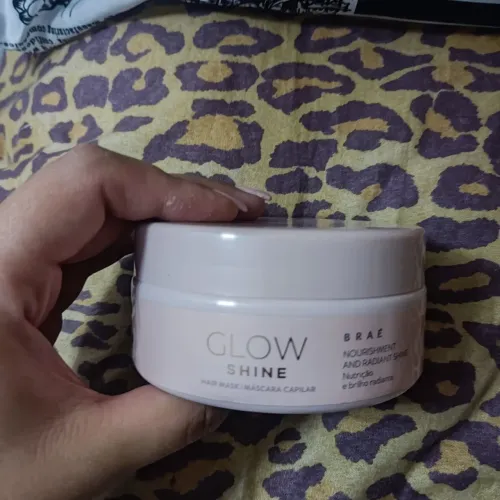 Máscara capilar Glow Shine Brae - Nutrição e brilho radiante