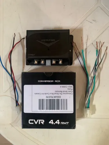 Conversor RCA Corzus CVR 4.4 com saída Remote