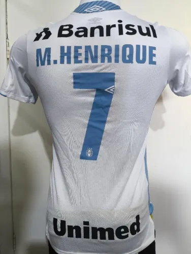 Camisa do Grêmio branca de jogo Libertadores 2019