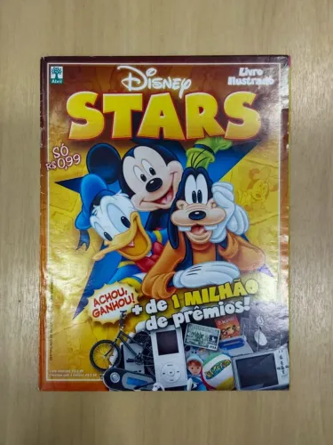 ÁLBUM DE FIGURINHAS DISNEY STARS - COMPLETO 2006