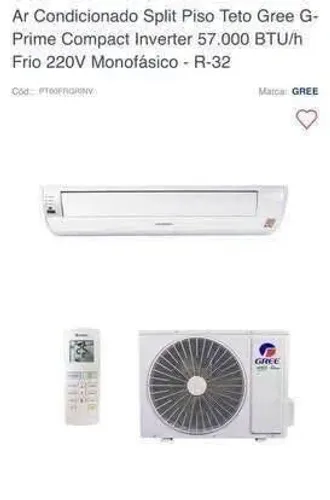 Ar condicionado 56.000 btus