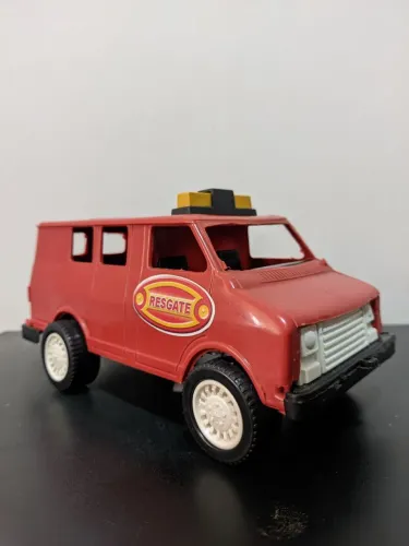 Mercedes Vam Bombeiros MINIATURA (BRINQUEDO DE COLEÇÃO)