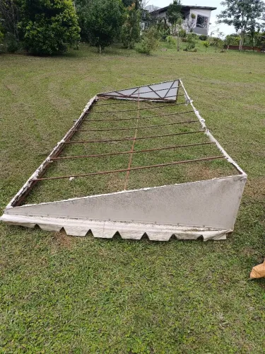 Estrutura para cobertura de loja toldo